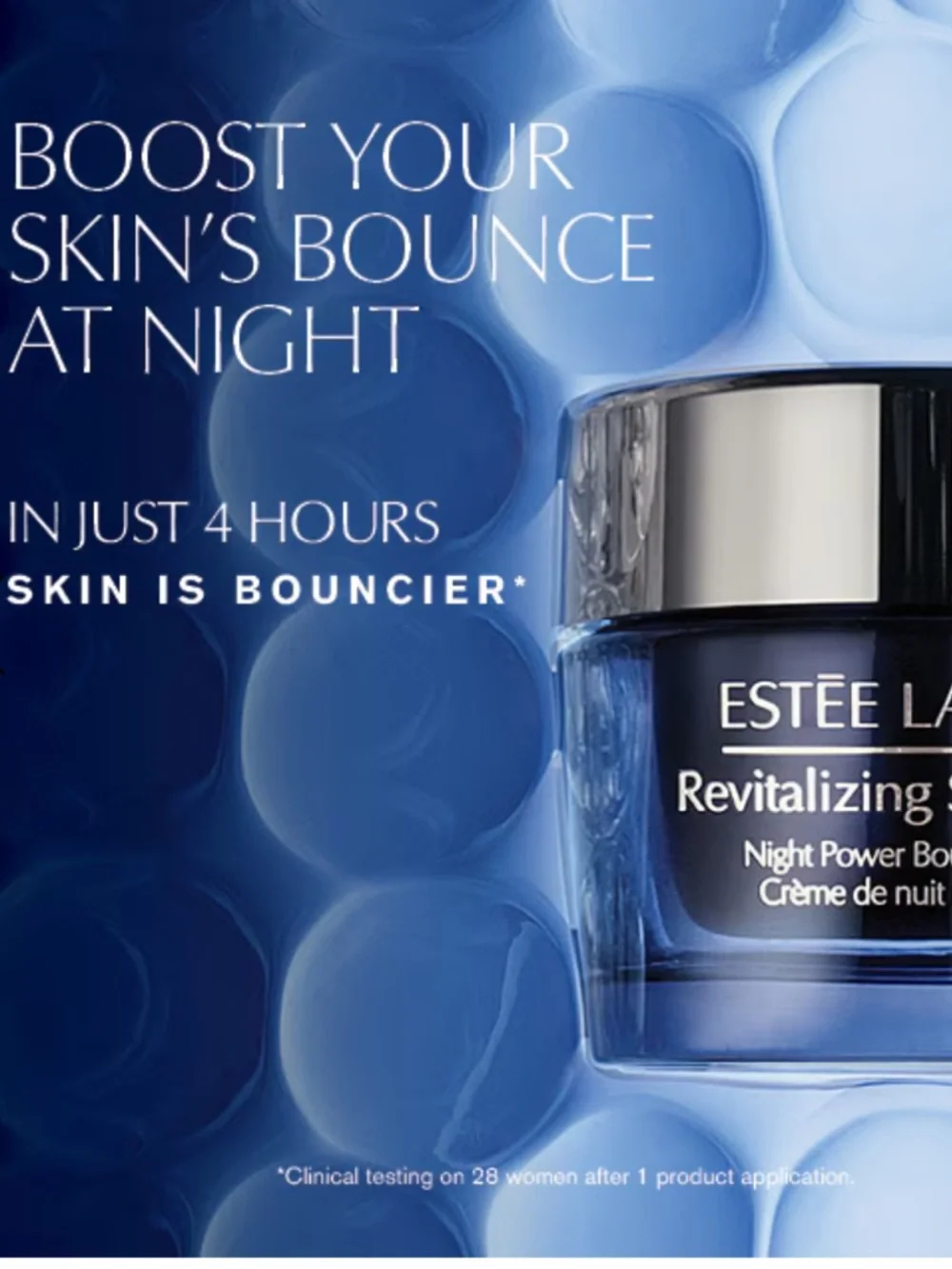 Estée Lauder Revitalizing Supreme+
Night Power Bounce Creme Moisturizer 15 ml - Picture 5 of 12